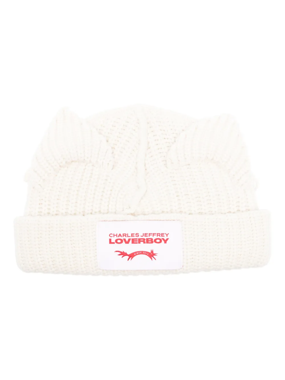 

Шапка бини Chunky Ears Charles Jeffrey Loverboy, нейтральный