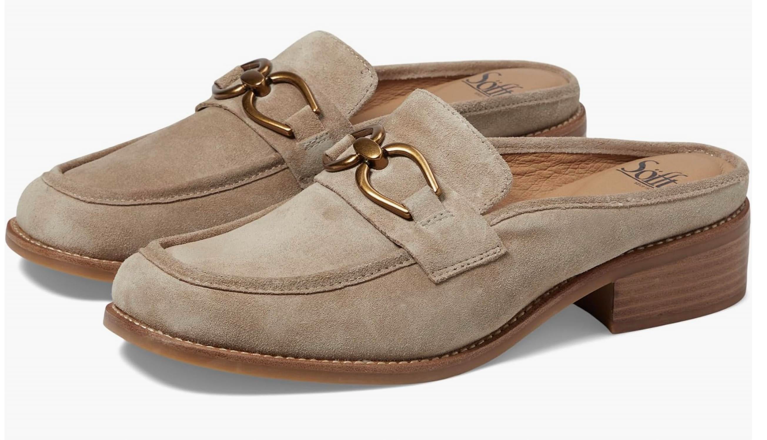 Туфли-лоферы Rosalia Slip On в цвете Dune Tan Sofft