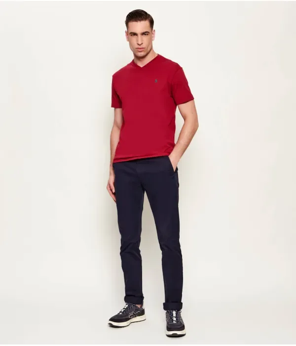 Футболка classic fit Polo Ralph Lauren, красный — фото 2
