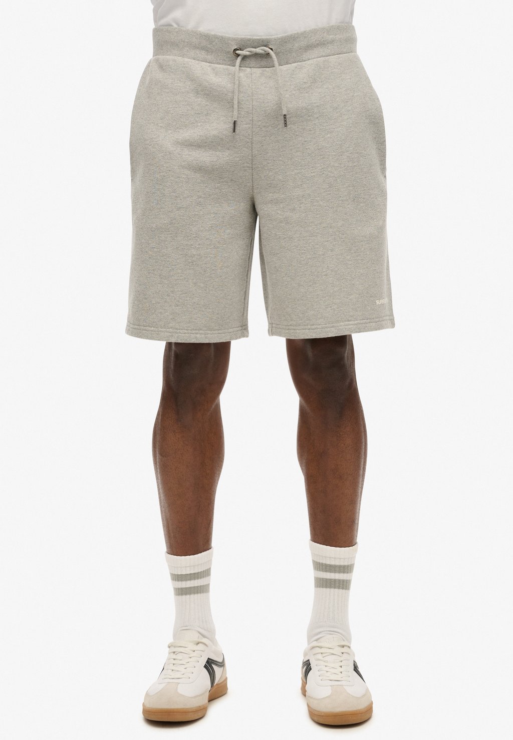

Шорты PLAIN - Tracksuit bottoms Superdry, темно-серый