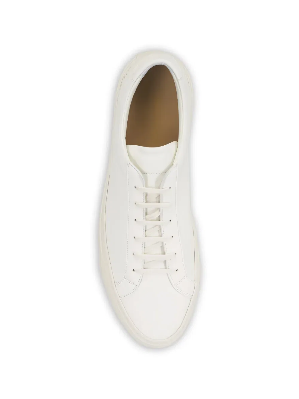 Кожаные кроссовки Common Projects, белый — фото 3