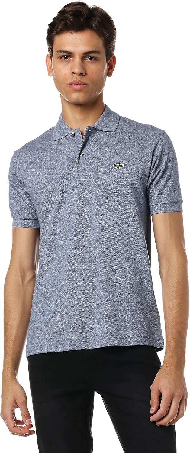 

Lacoste мужская классическая поло L.12.12 с коротким рукавом, зеленый крокодил, Select Color