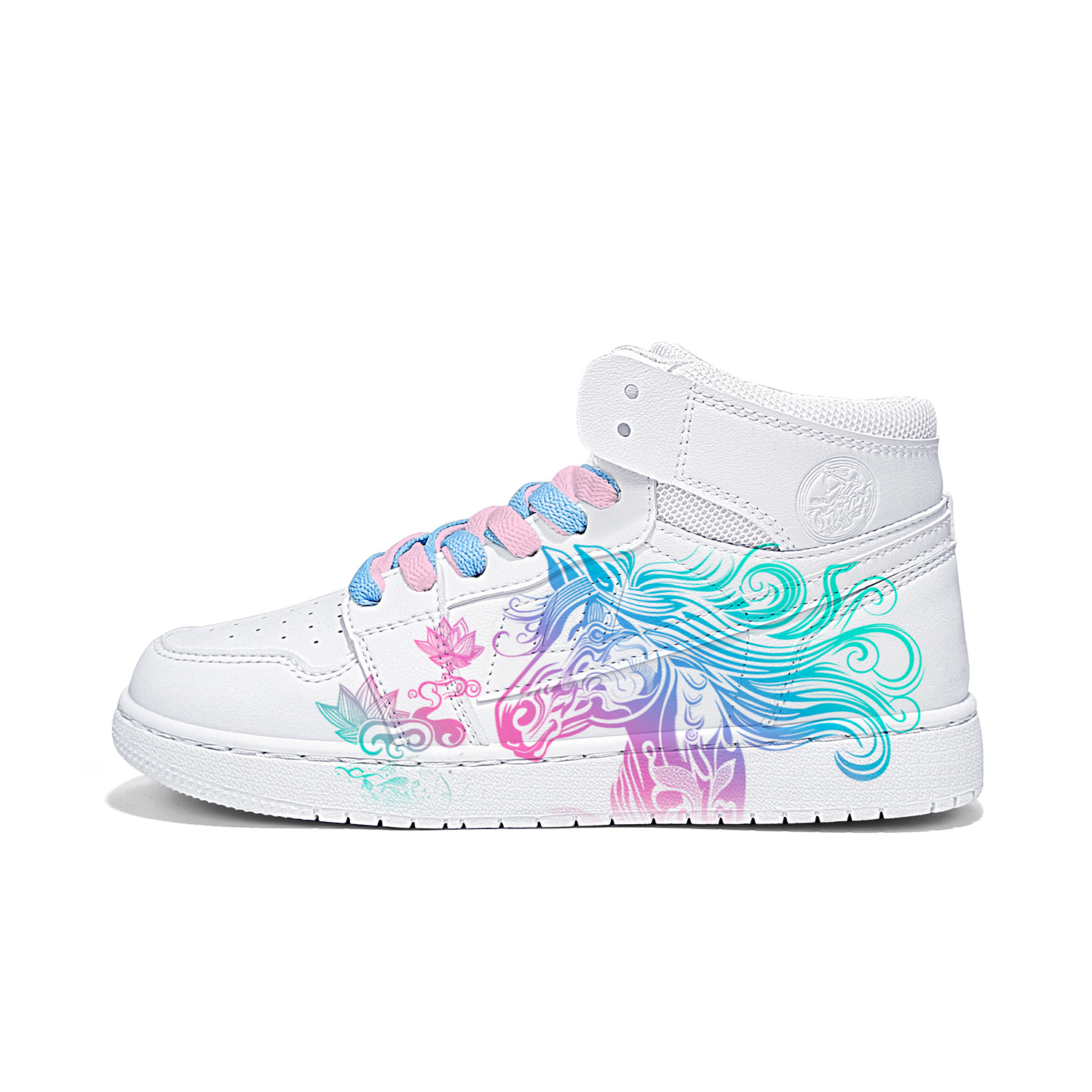 

Кроссовки для скейтбординга High top Unisex с амортизацией, устойчивые к истиранию и легкие WARRIOR, x23357d( белый )