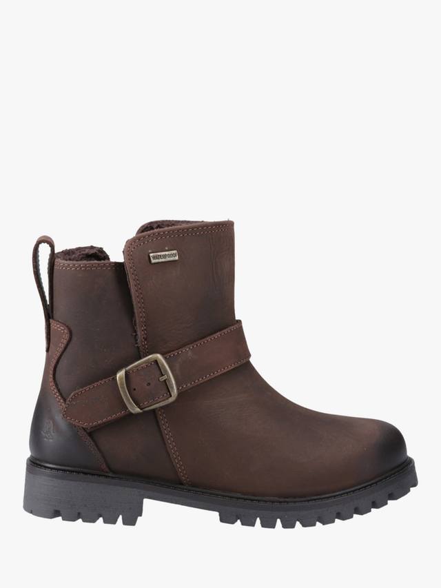 Кожаные ботинки Wakely до щиколотки Hush Puppies, Brown
