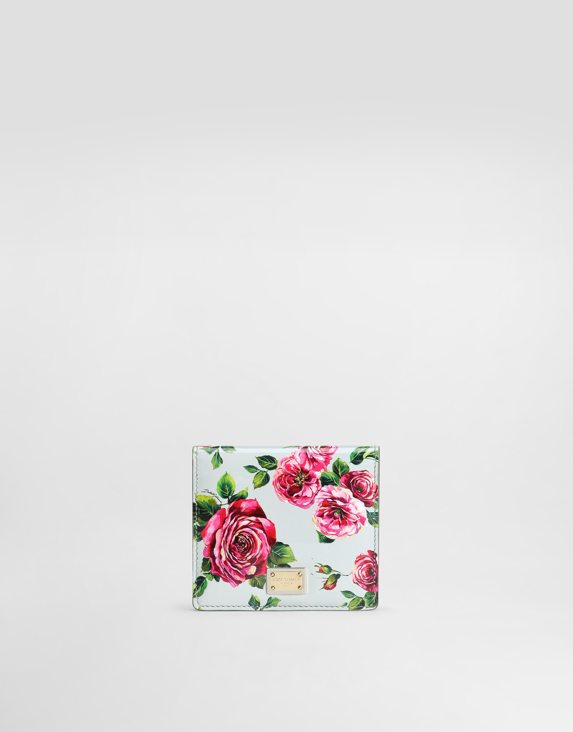 

Кошелек из полированной телячьей кожи Dolce & Gabbana, принт