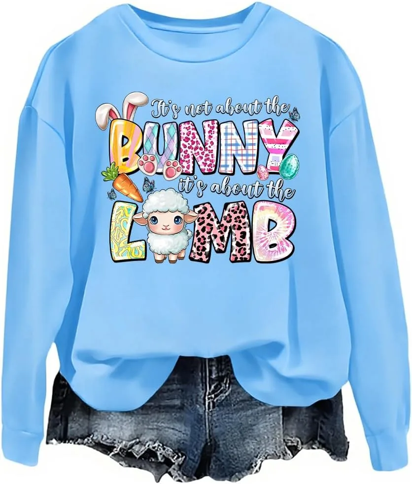 

Свитшот и худи It's Not About The Bunny It's About The Lamb waqulks