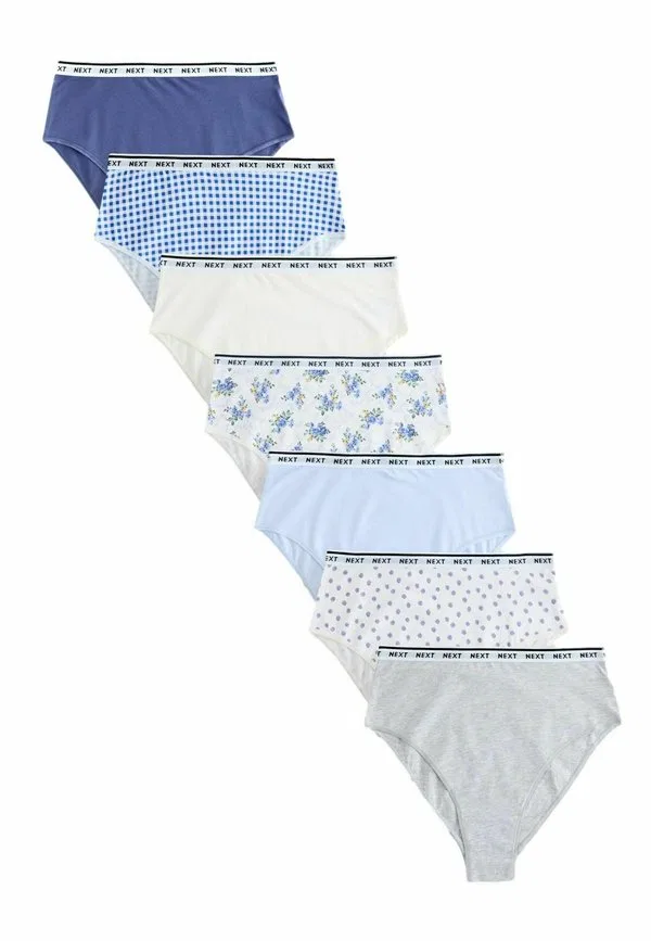 Трусы в упаковке из 7 штук Next, Blue White