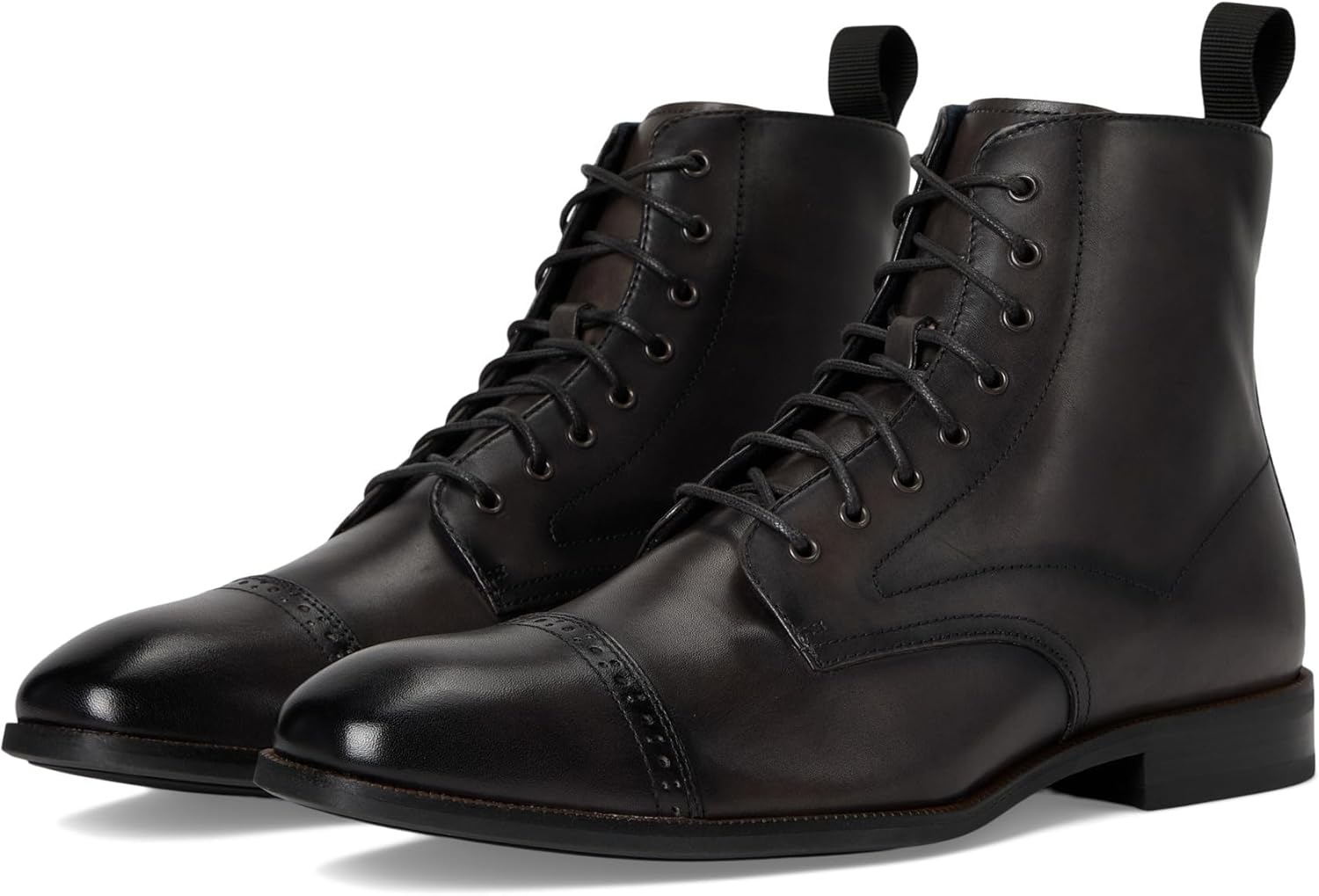 

Мужские ботинки Stacy Adams Henry с шнуровкой и носком-капто, серый