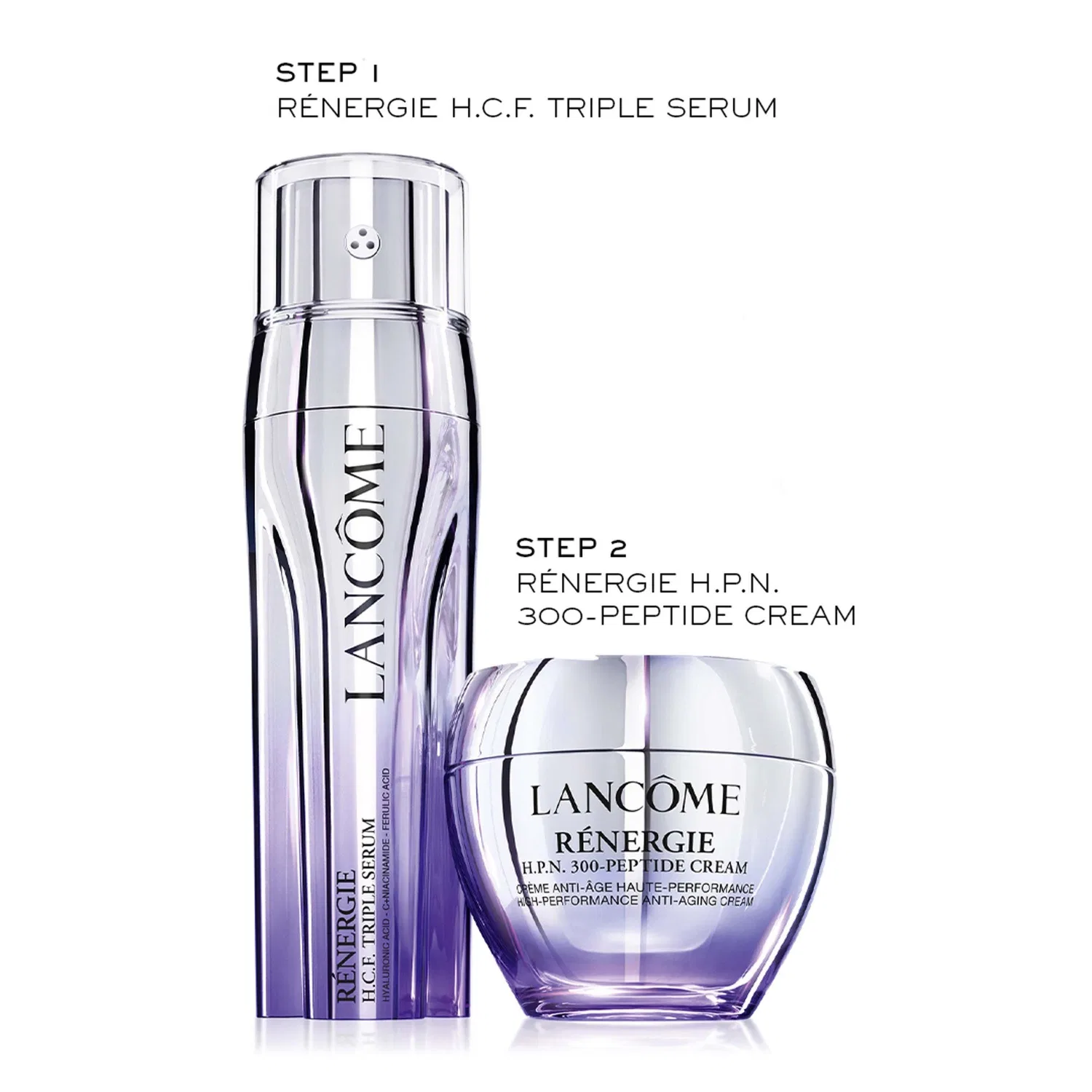 Rénergie hcf triple serum 20ml высокоэффективный антивозрастной концентрат Lancôme — фото 4