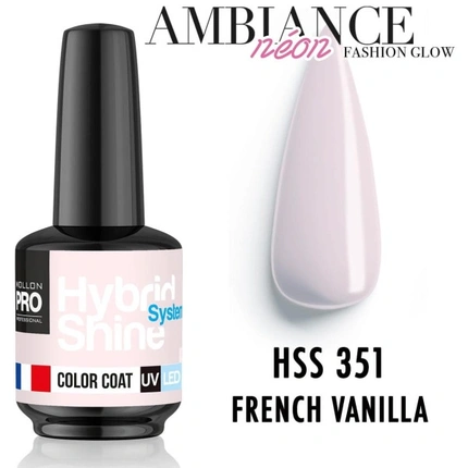 

Mol Hss 351 Ambiance Neon - полуперманентный гибридный лак для ногтей Mollon Pro