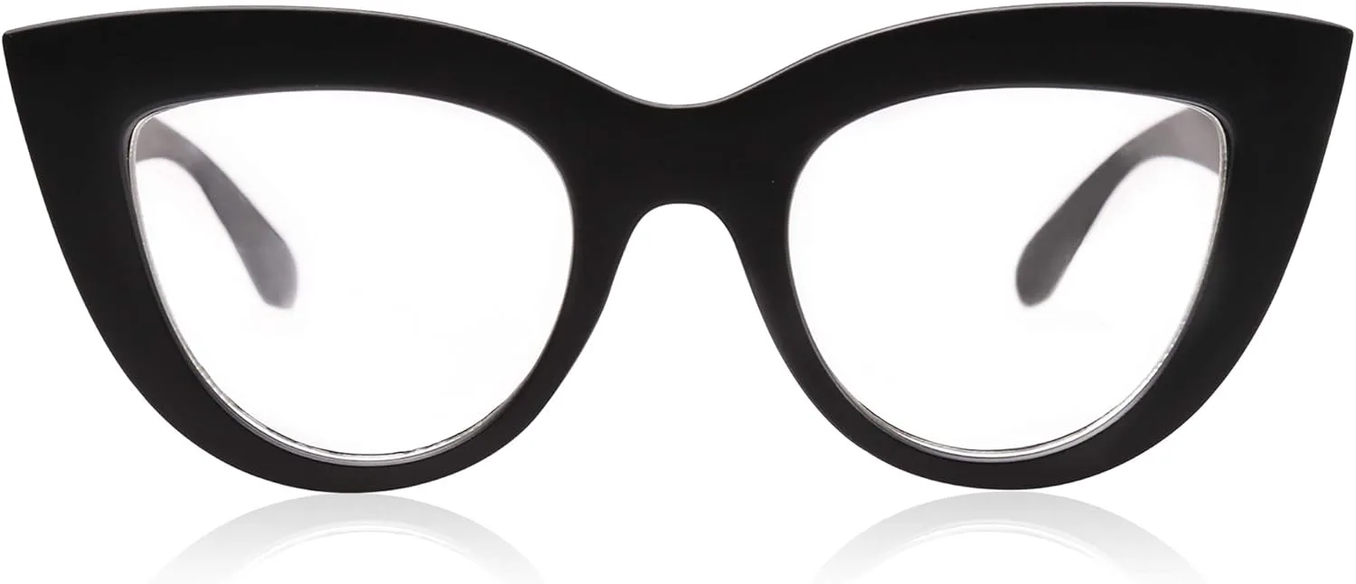 

Солнцезащитные очки SOJOS Retro Small Vintage Cat Eye для женщин, милые и модные, с защитой от УФ-излучения UV400, модель SJ2939, Matte Black/Anti-blue Light