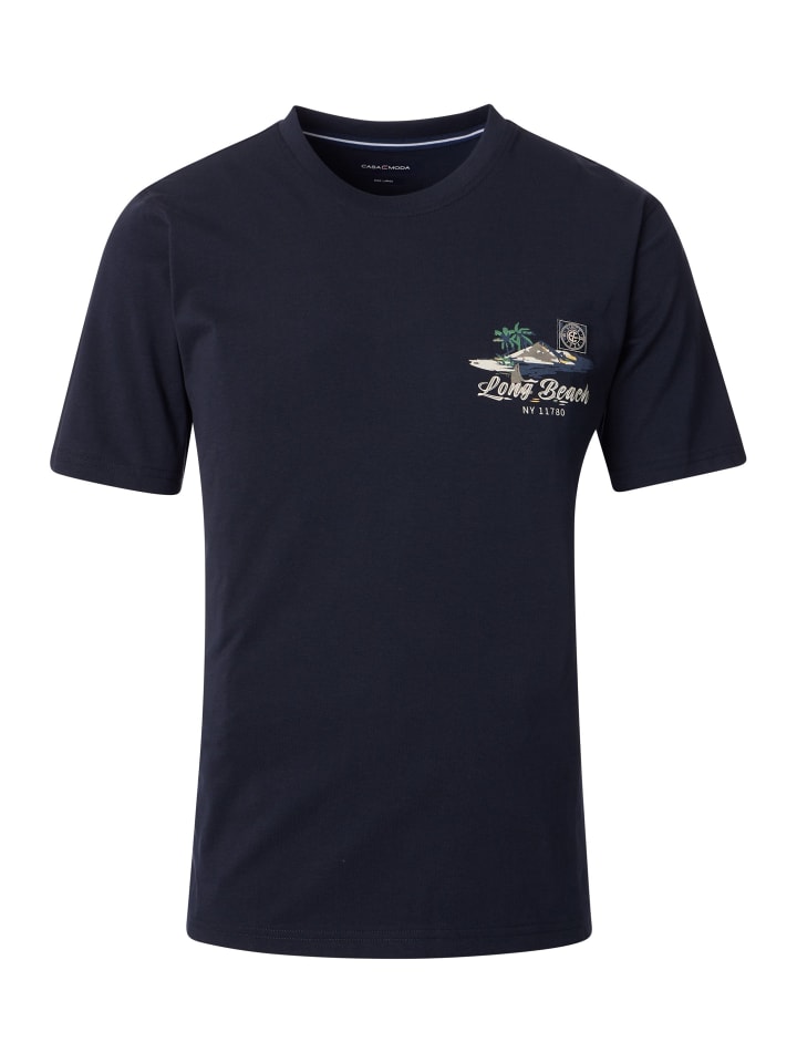 

Футболка CASAMODA, темно-синий