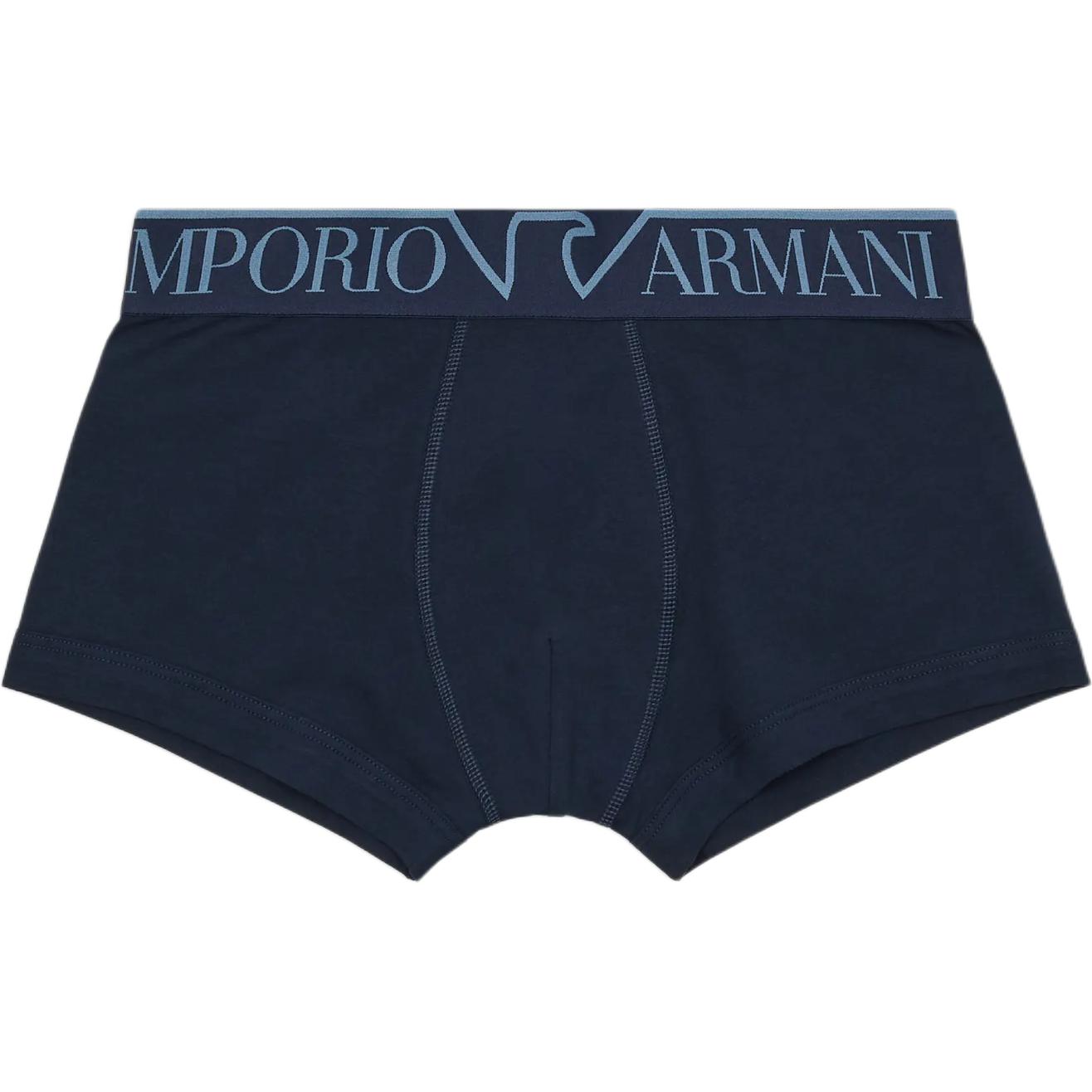 

Asv Megalogo Органический хлопок Боксеры EMPORIO ARMANI, 1 упаковка (Морской синий)
