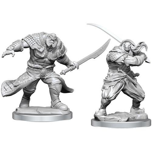 

Миниатюра WizKids/NECA Magic Unpainted Minis: W4 Zurgo Helmsmasher & Unyielding Krumar