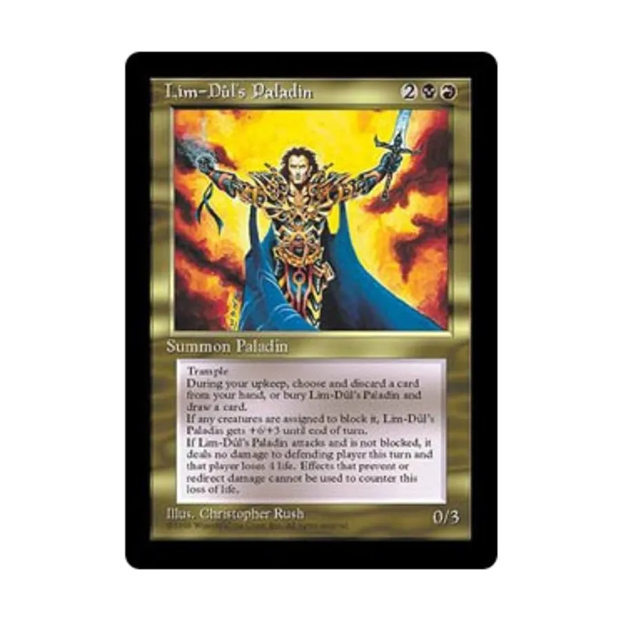 

CCG Паладин Лим-Дула (U2), MTG - Alliances