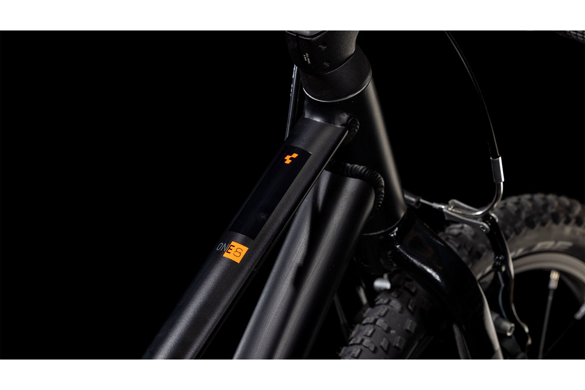 Детский велосипед Cube Numove 180 - 18 дюймов - Diamant - 2025, цвет Schwarz|black´n´orange — фото 3