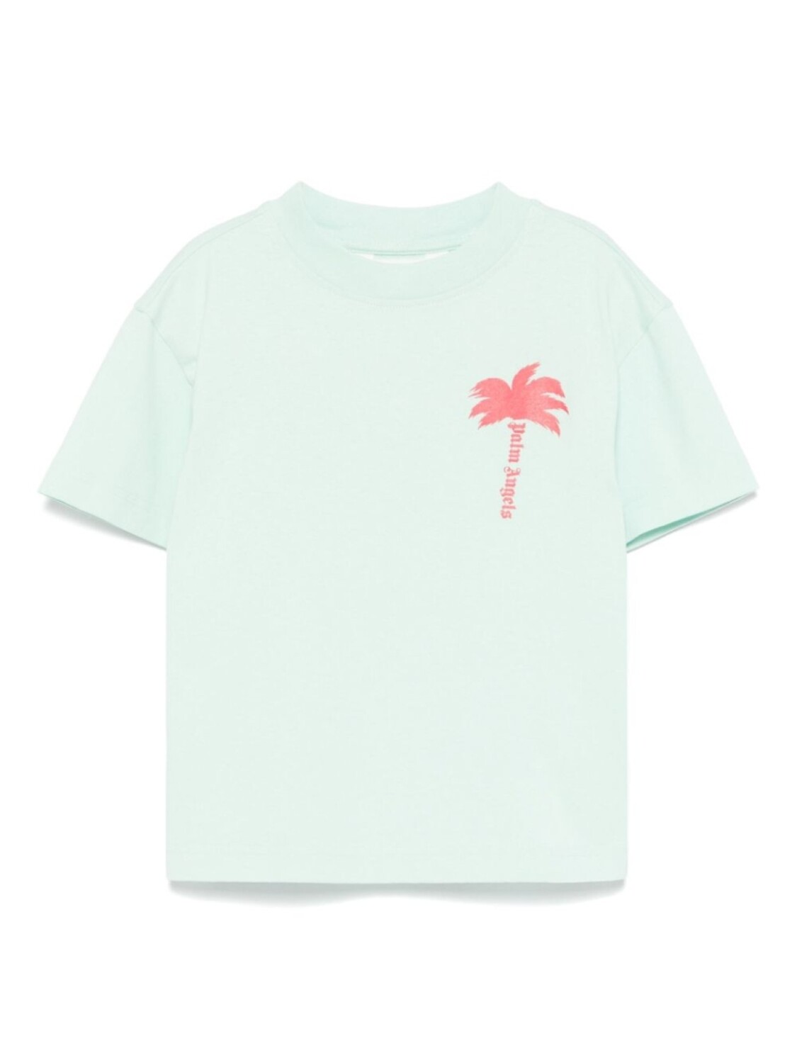 

Футболка с принтом Palm Angels Kids, зеленый