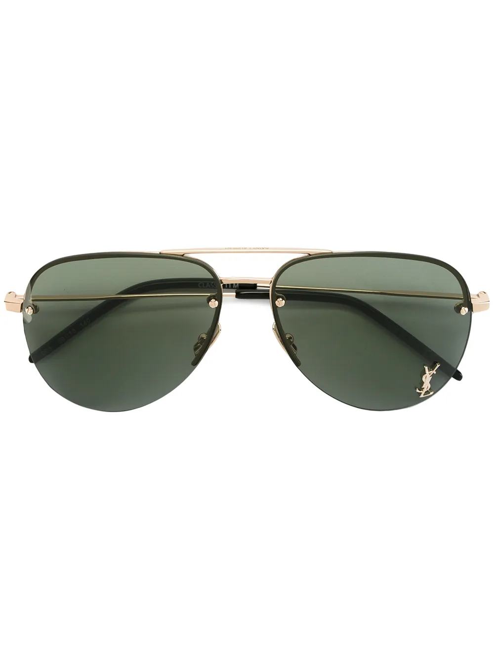 

Солнцезащитные очки 'Monogram M11' SAINT LAURENT, металлик