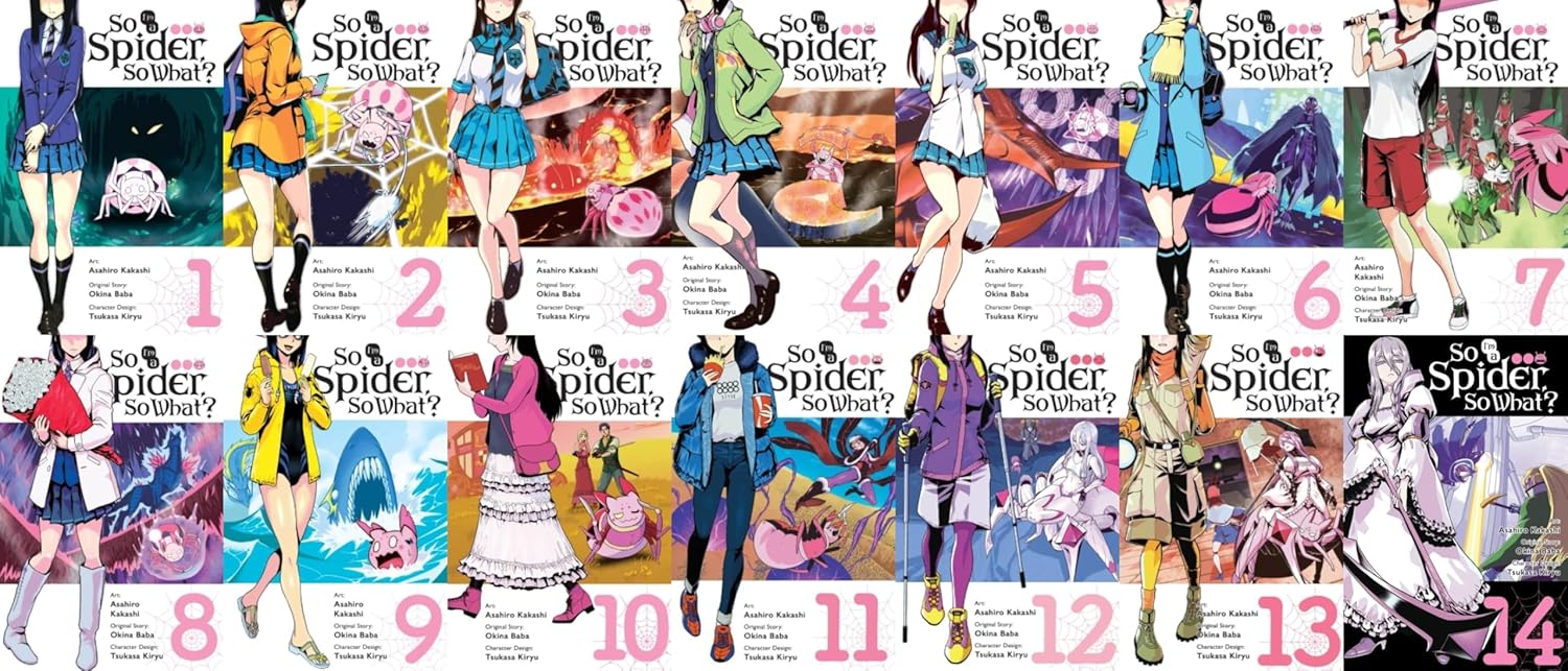 

So I'm a Spider, So What (Manga) Series 14-Book Set - Volumes 1 to 14 (Yen Press)