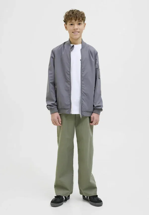Брюки рабочие Jack & Jones Junior, пыльно-оливковый