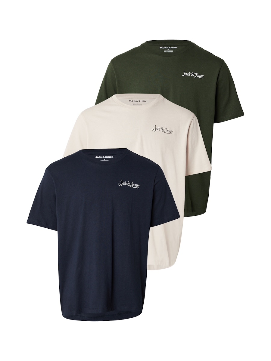 

Рубашка JACK & JONES JJYuki, темно-синий/светло-серый/темно-зеленый