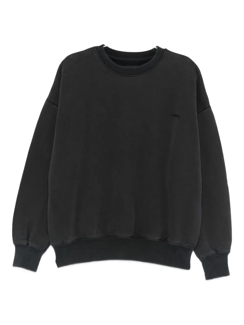 

Свитер с круглым вырезом Purple Brand, серый