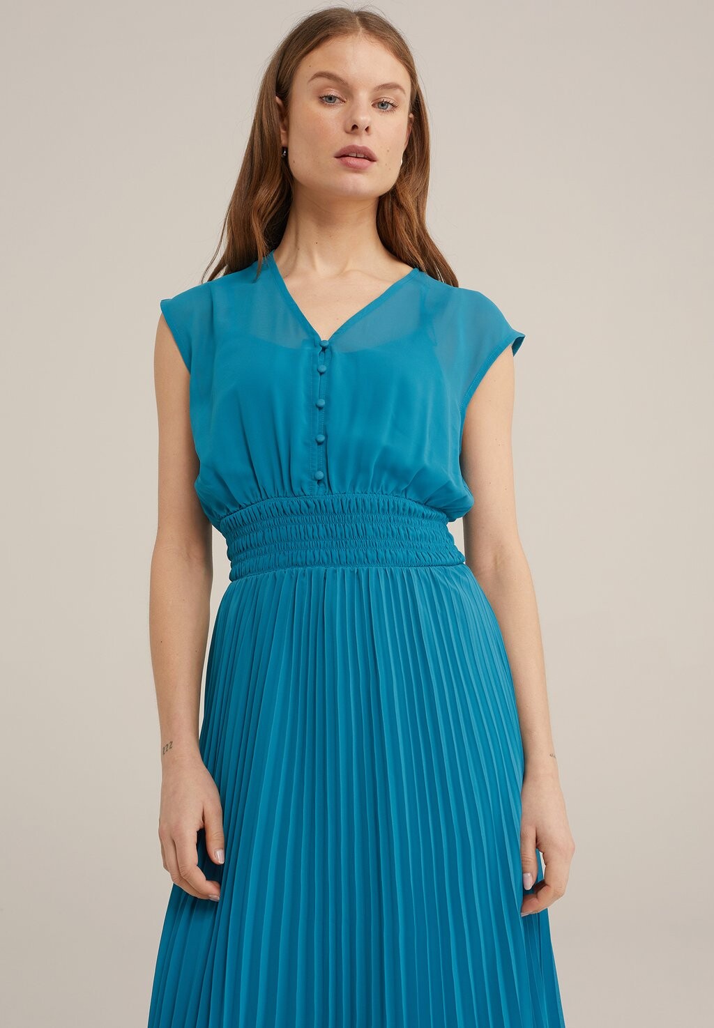 

Дневное платье WE Fashion, синее