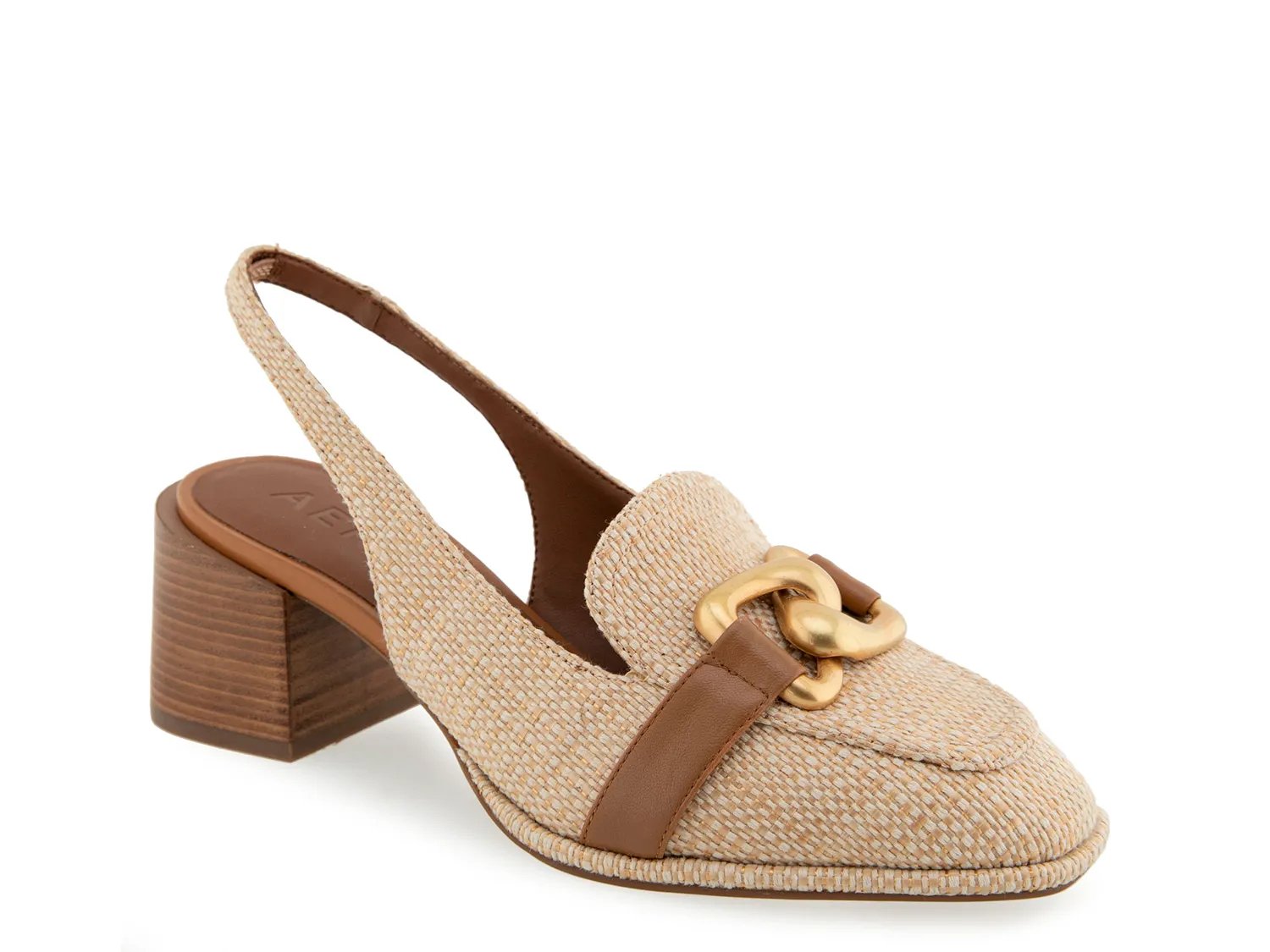 Лоферы Aerosoles Allure Pump, Natural Raffia