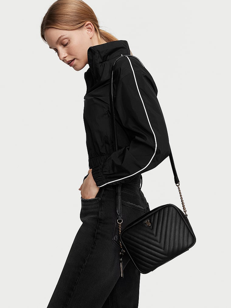 

Сумка для фотоаппарата через плечо Victoria'S Secret, черный