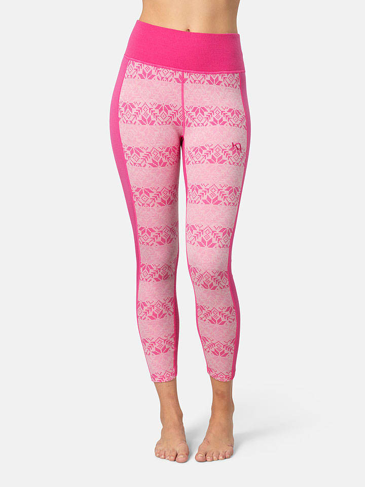 

KARI TRAA Термоштаны из мериносовой шерсти "Анна" розового цвета