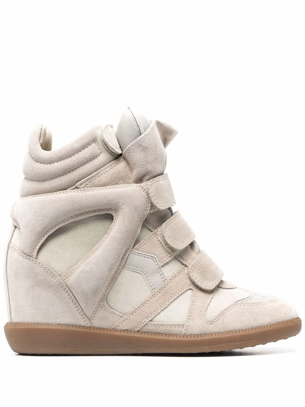 Женские кроссовки на танкетке Isabel Marant Bekett