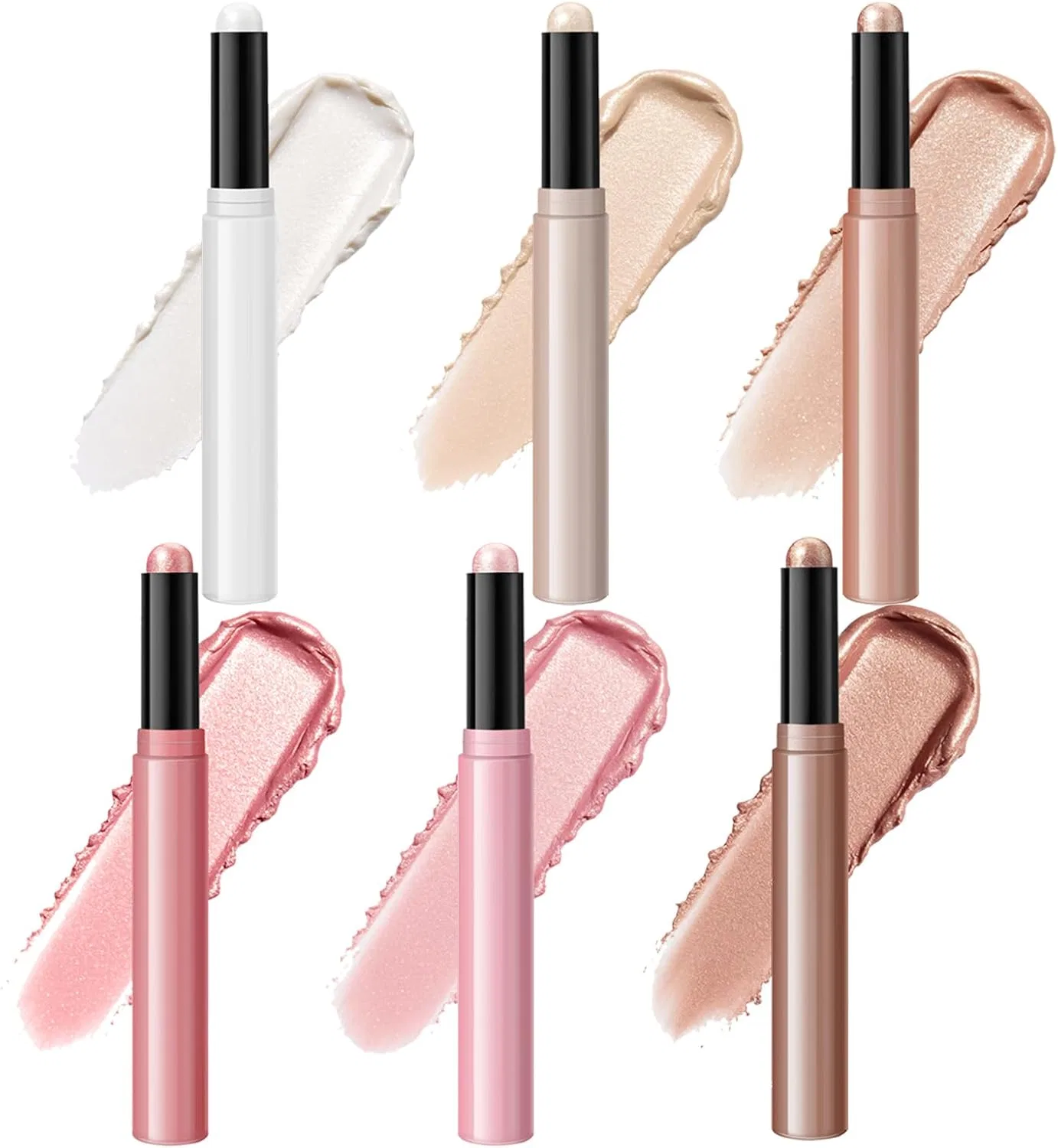 Хайлайтер макияж стик мультиколор 6 цветов