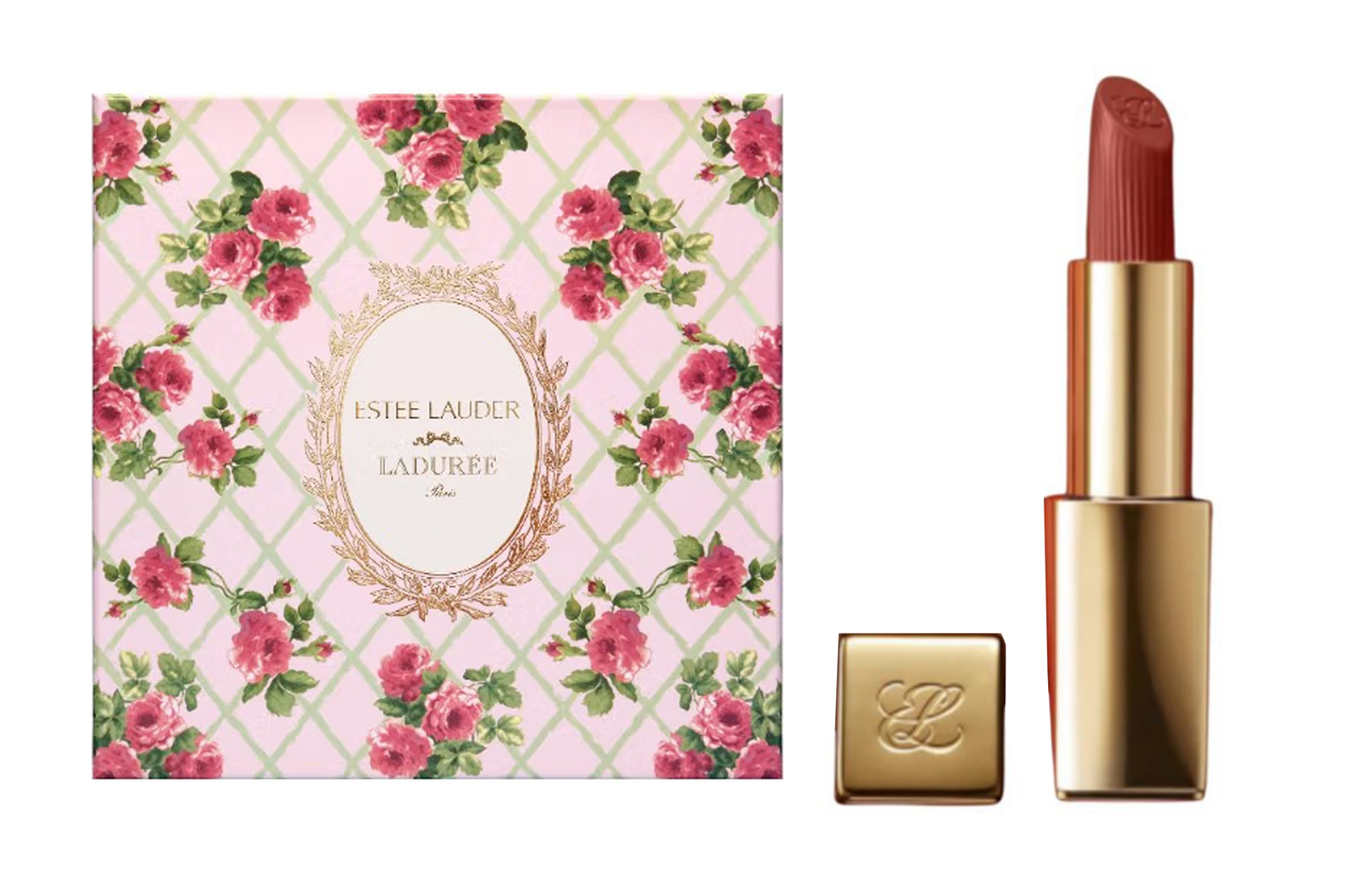 

Yashilandai маленькая золотая туба nude suede box лимитированная серия помады матовые легко растушевываются цвет лица 3,5г ESTEE LAUDER