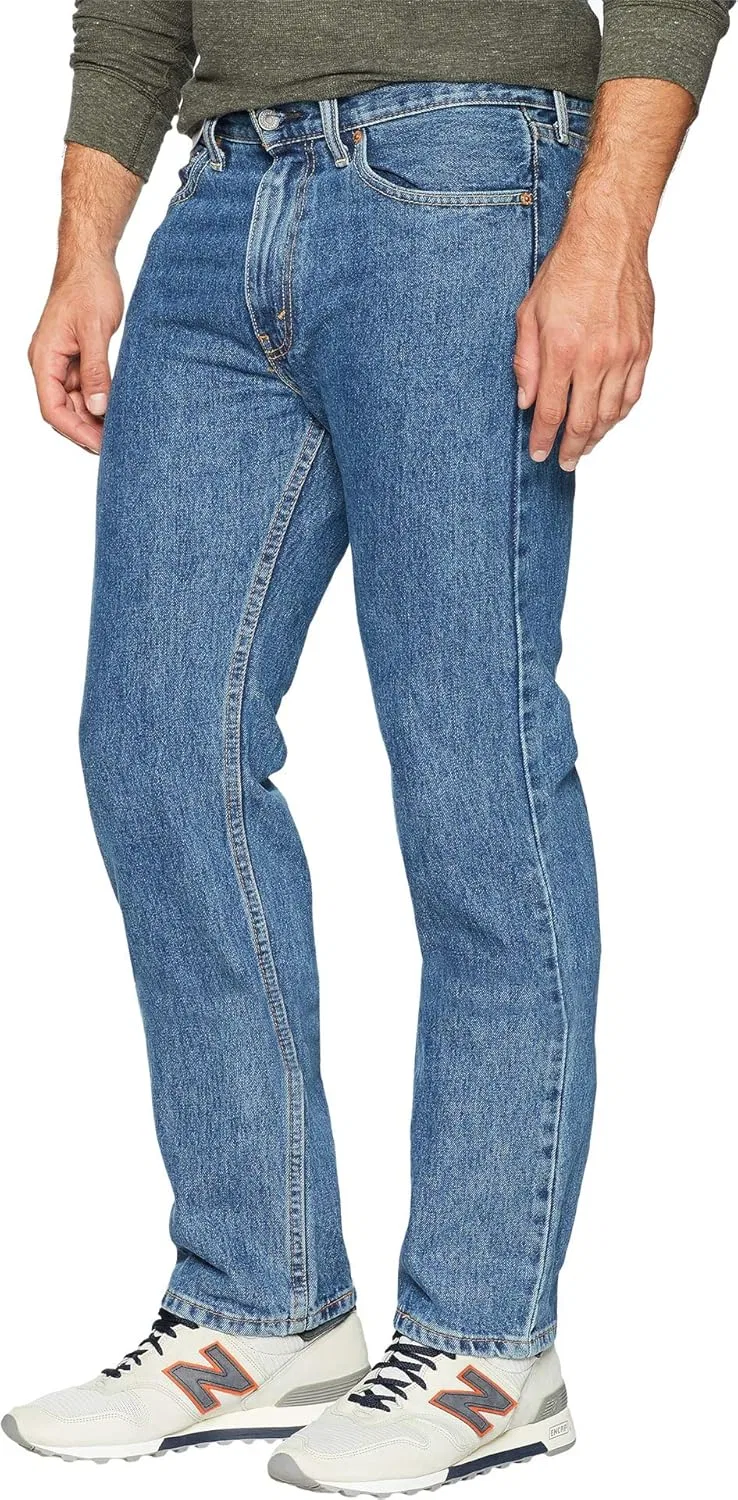 Джинсы Levi's 505 Regular Fit, Stonewash/Stretch — фото 2