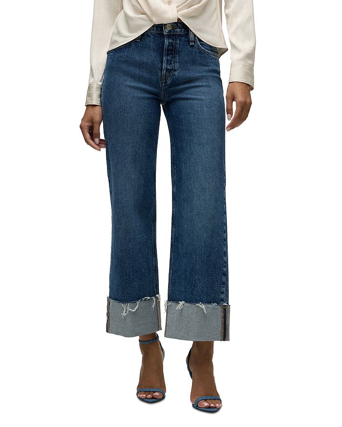 

Джинсы Rosie High Rise Wide Leg на Майорке Hudson, синий