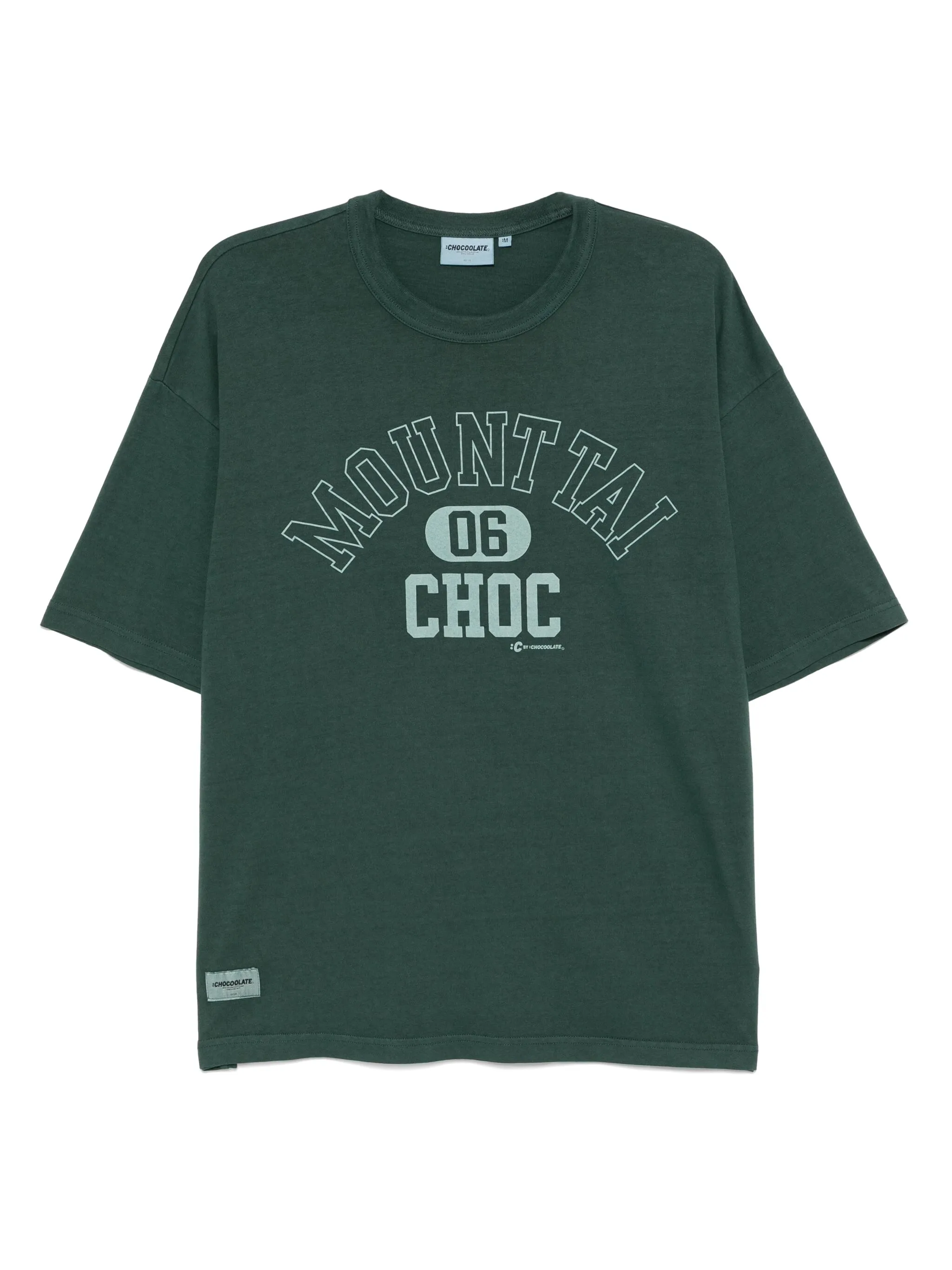 

Футболка с графичным принтом Chocoolate, зеленый