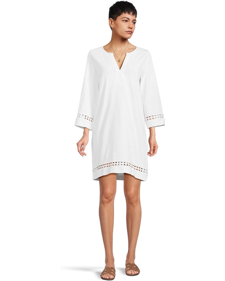 

Платье Tommy Bahama Sunset Harbor Long Sleeve Dress, белый