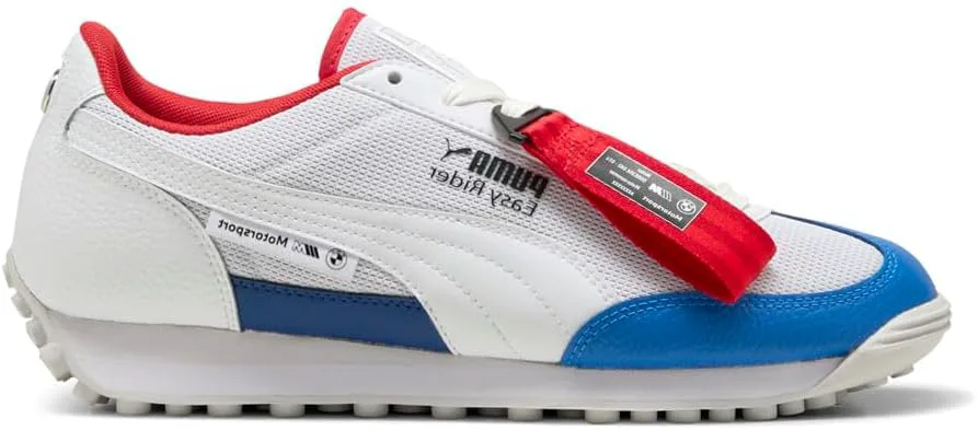 Мужские кроссовки PUMA BMW M Motorsport X Easy Rider с шнуровкой, повседневные - белые, белый