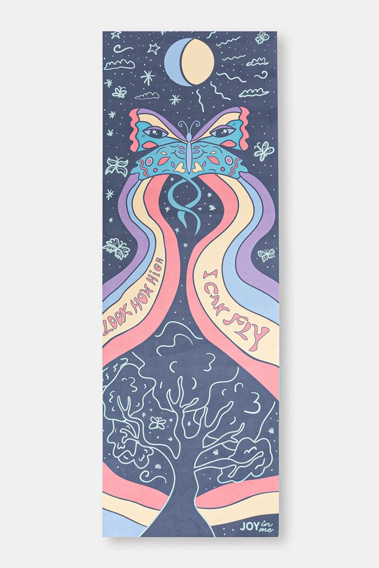 

Коврик для йоги FLOW Butterfly Effect Joyinme, синий