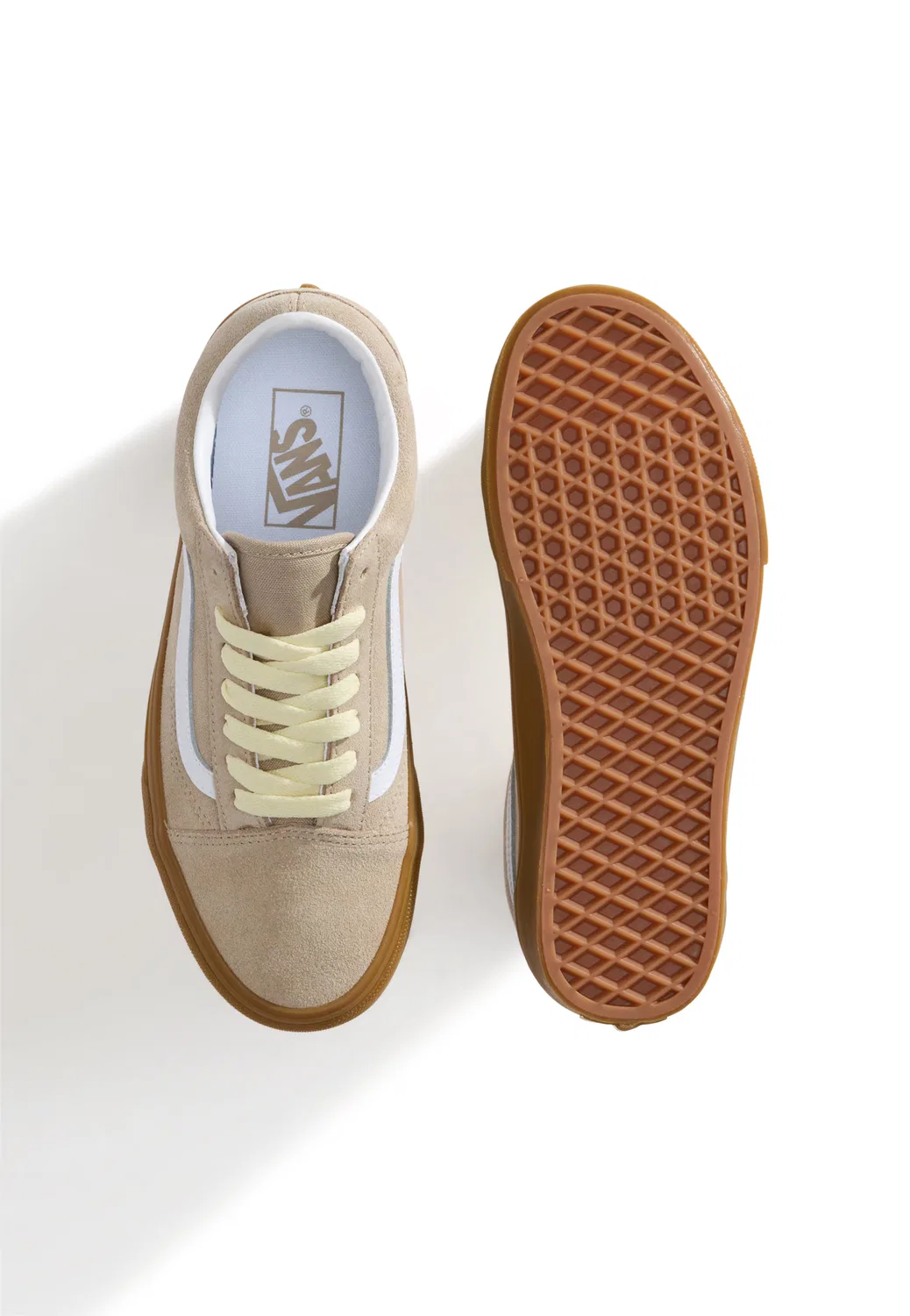 Кроссовки 'Old Skool' Vans, Beige — фото 3