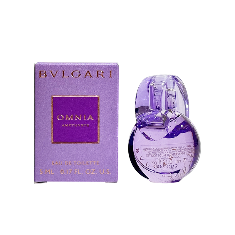 

Образцы женских духов Amethyst Crystal и пробные версии Eau De Toilette Potpourri Accord 5ml BVLGARI