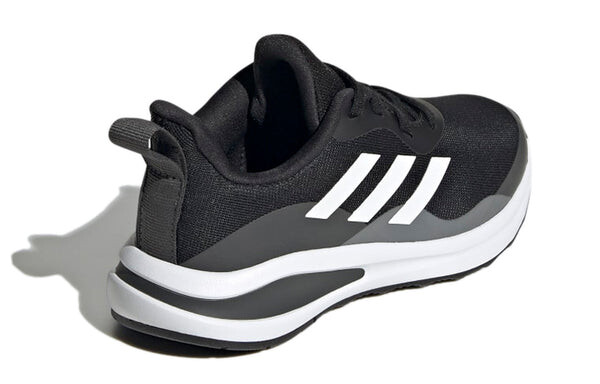 Кроссовки fortarun j 'black white' Adidas, черный — фото 4