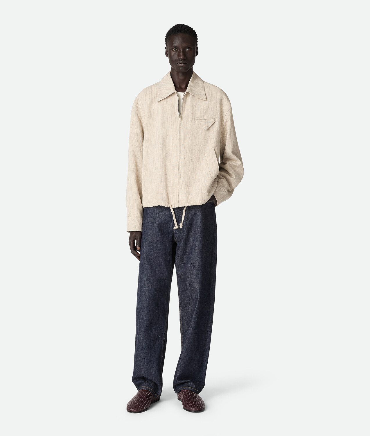 Воскресная тапочка BOTTEGA VENETA, темный бароло — фото 2