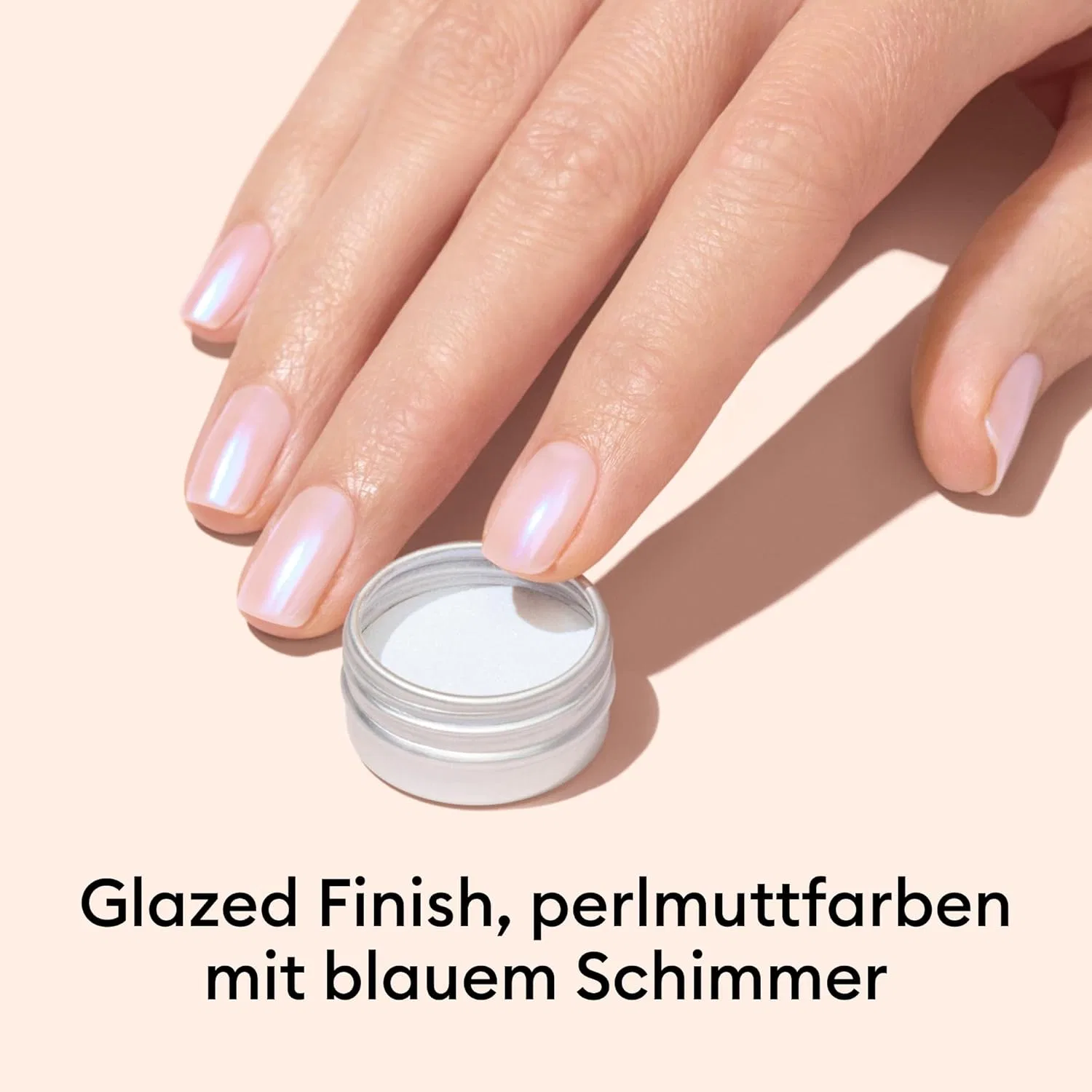 Пудра для ногтей «Blue Glazed Nail Powder» от Manucurist Manucurist — фото 2