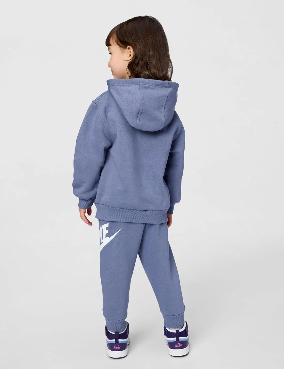 Детский спортивный костюм Nike с логотипом, цвет World Indigo — фото 3