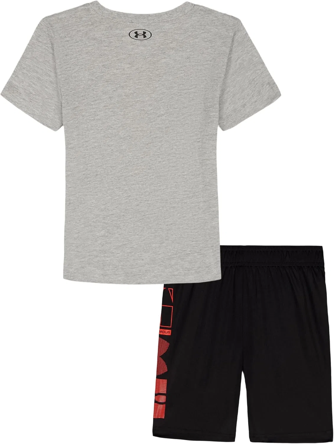 Детский спортивный комплект из футболки и шорт Under Armour, Mod Gray Decon — фото 3