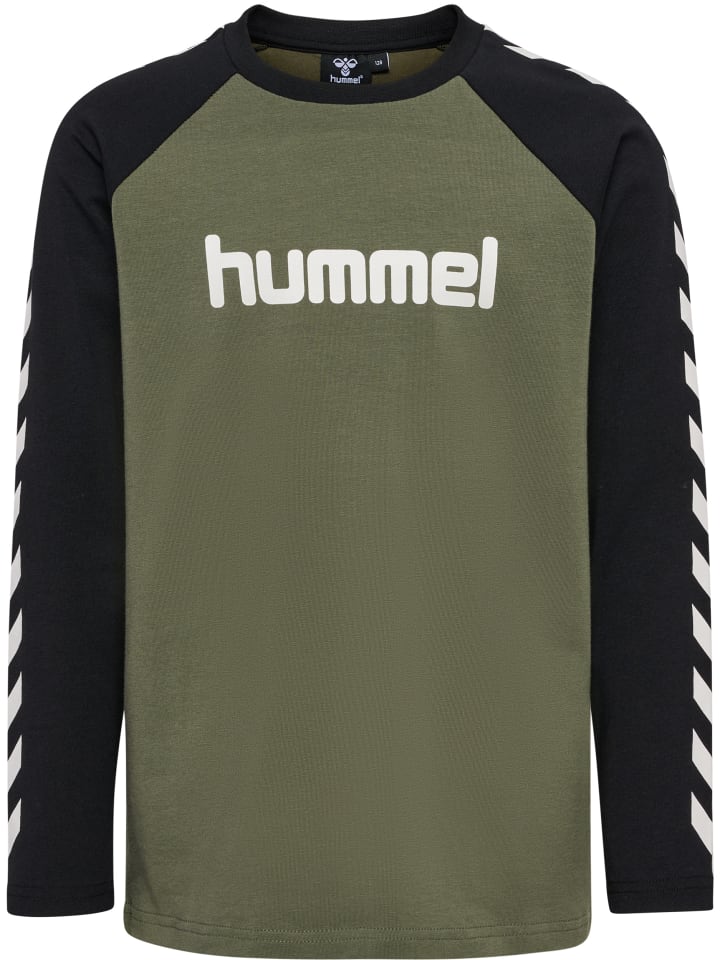 

Футболка Hummel L/S Hmlboys Jungen, цвет dusty olive