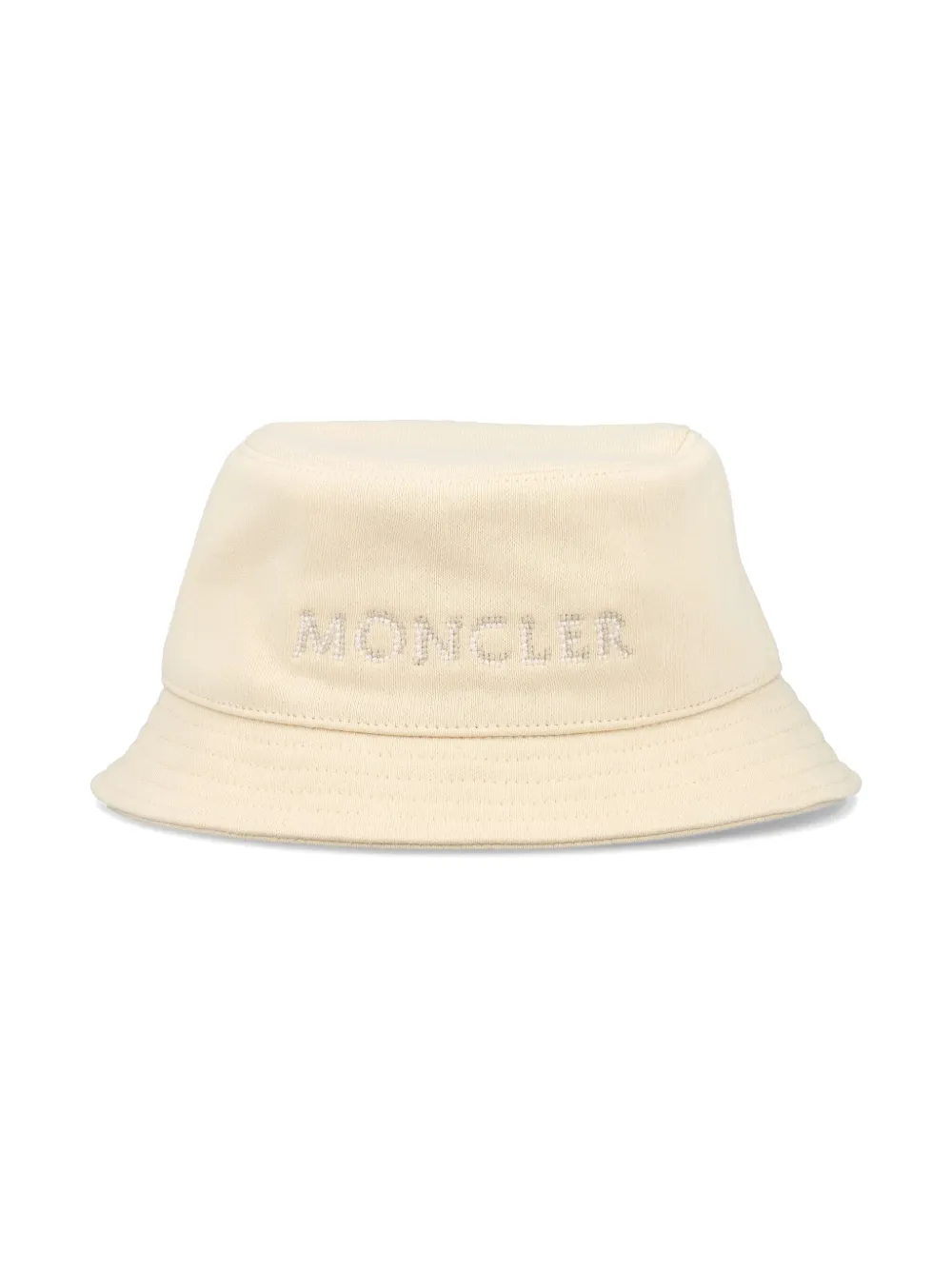 

Панама с вышитым логотипом Moncler Enfant, нейтральный