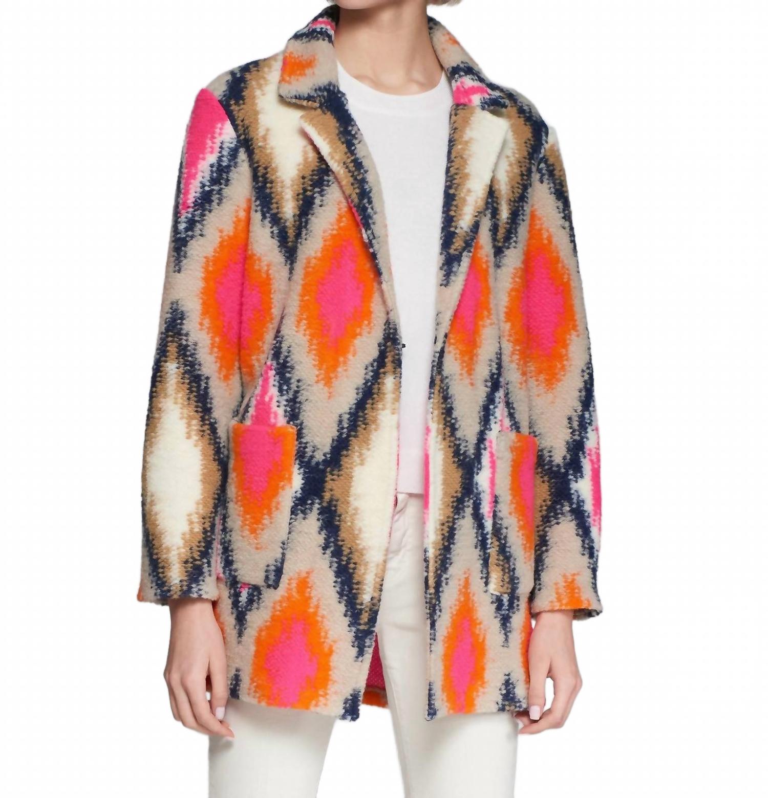 

Дора Куртка в технике икат Vilagallo, Ikat Lana Punto
