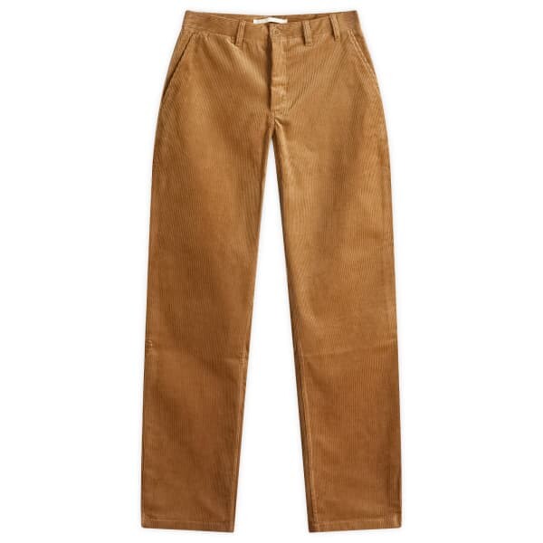 

Широкие вельветовые брюки-чинос Aros Norse Projects, хаки